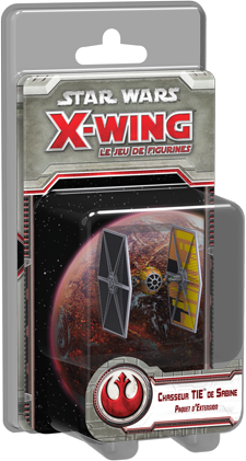 Star Wars: X-Wing - Le Jeu de Figurines - Chasseur TIE de Sabine Cover Transparent