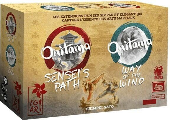 Onitama: Sensei's Path & Way of the Wind Cover 3d