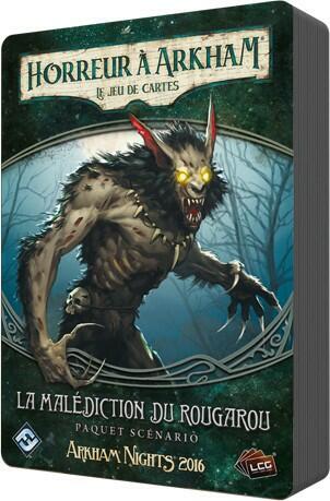 Horreur à Arkham: Le Jeu de Cartes - La Malédiction du Rougarou Cover 3d