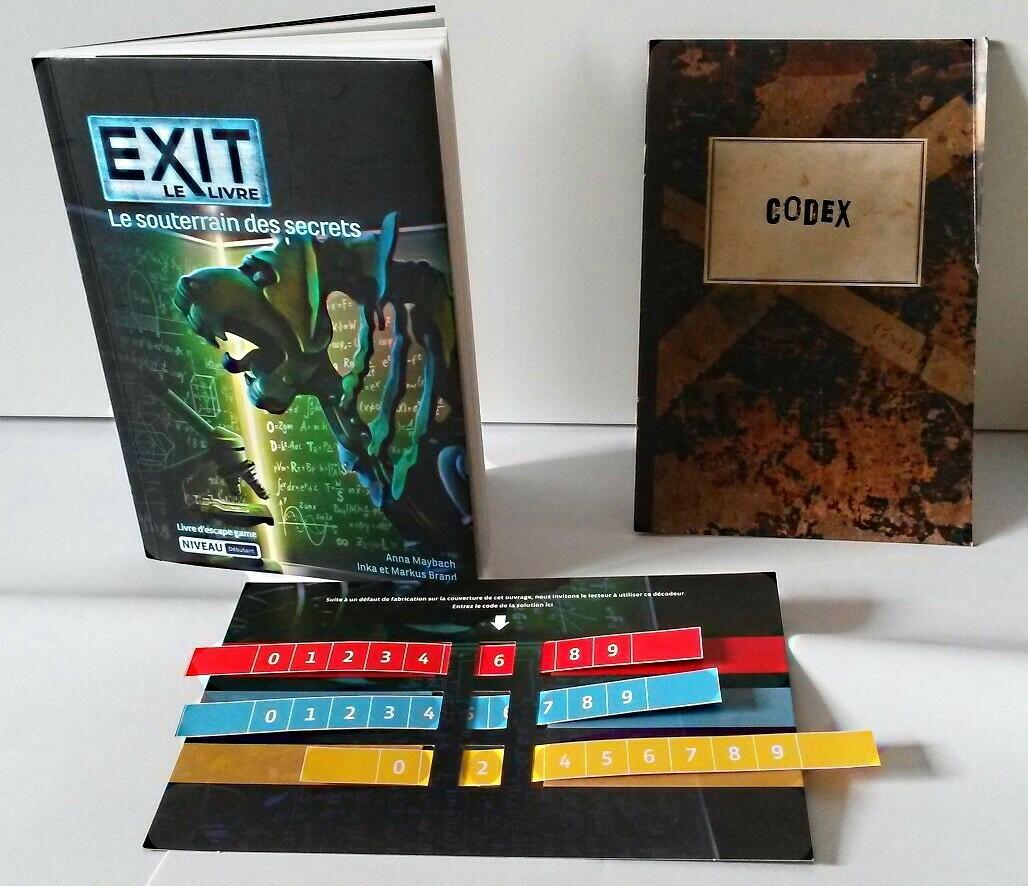 EXIT: Le Livre: Le Souterrain des Secrets Eclate