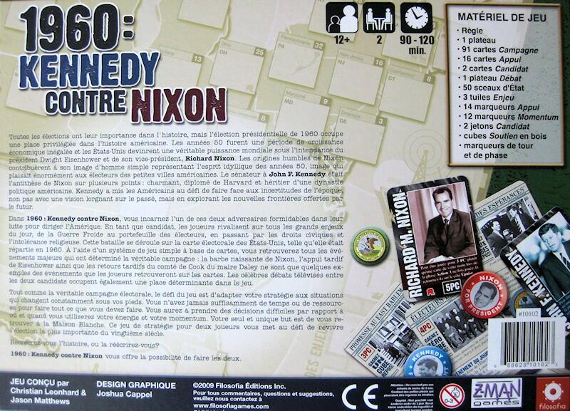 1960: Kennedy contre Nixon Back