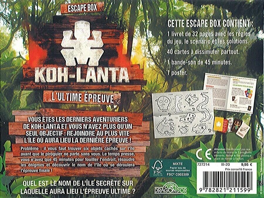 Escape Box: Koh-Lanta - L'Ultime Épreuve Back