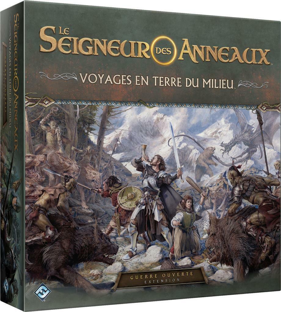 Le Seigneur des Anneaux: Voyages en Terre du Milieu - Guerre Ouverte Cover 3d