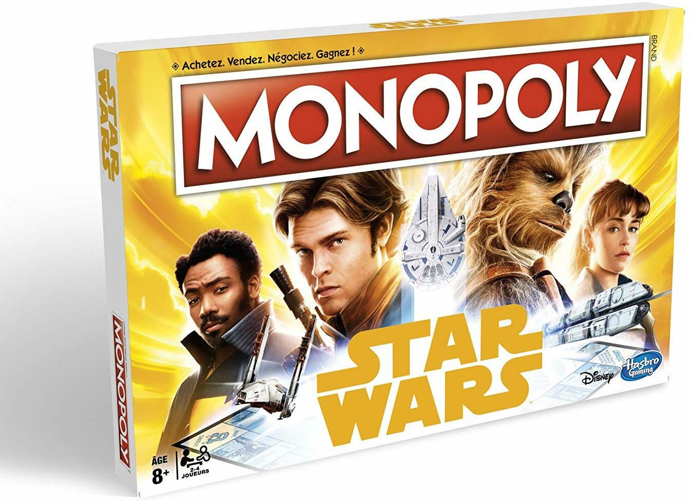 Monopoly: Star Wars Han Solo Cover 3d