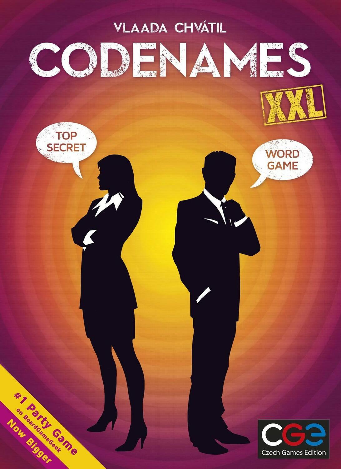 Codenames XXL English Cover