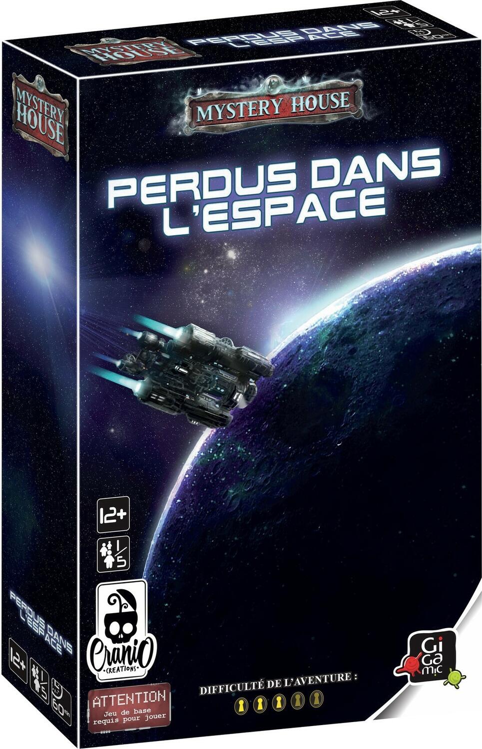Mystery House: Perdus dans l'Espace Cover 3d