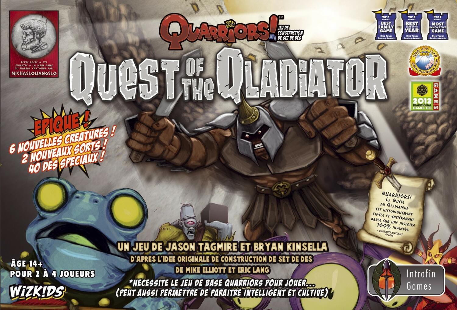 Quarriors ! Quest of the Qladiator Cover