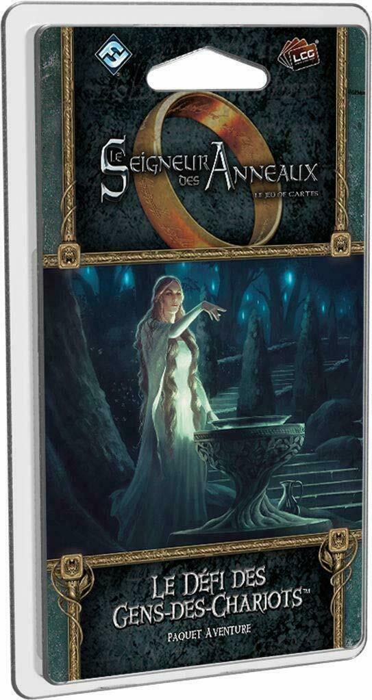 Le Seigneur des Anneaux: Le Jeu de Cartes - Le Défi des Gens-des-Chariots Cover 3d