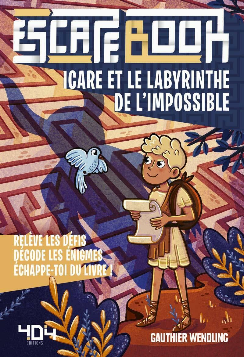 Escape Book: Icare et le Labyrinthe de l'Impossible Cover