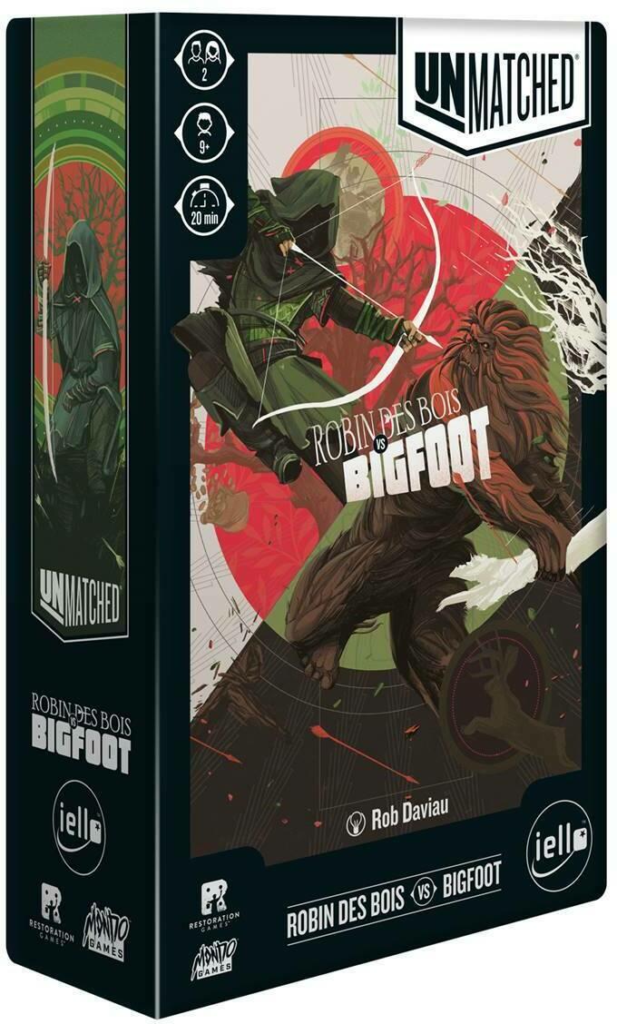Unmatched: Robin des Bois vs Bigfoot Cover 3d