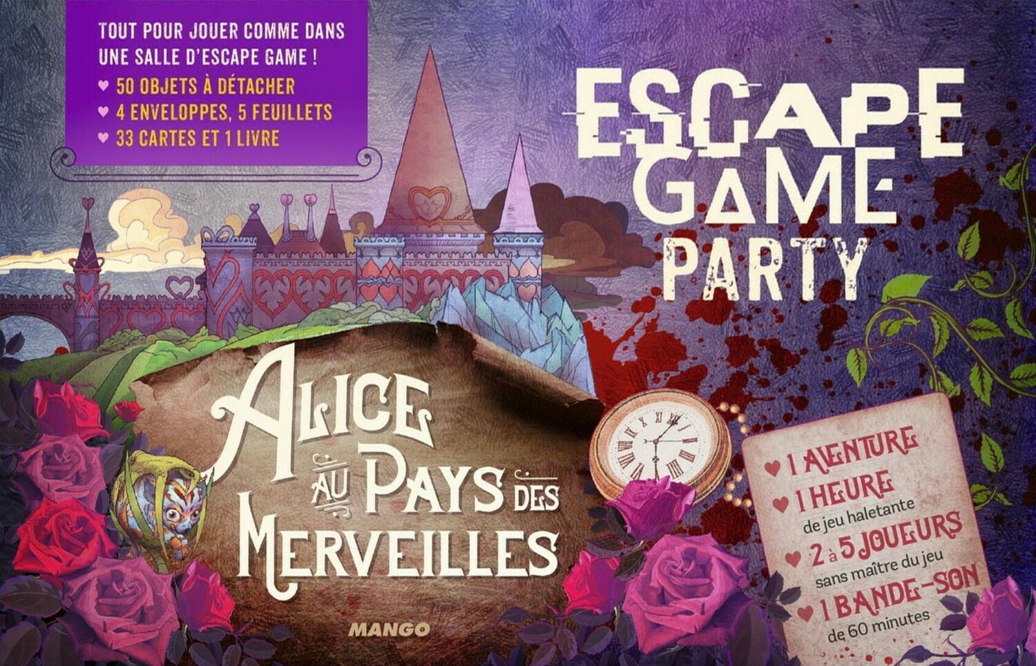 Escape Game Party: Alice au Pays des Merveilles Cover