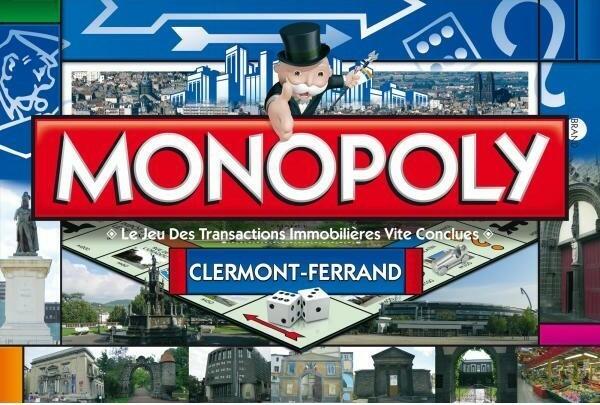 Monopoly: Clermont-Ferrand Cover