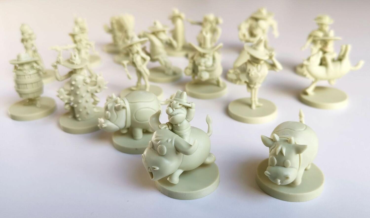 Cactus Town Figurines