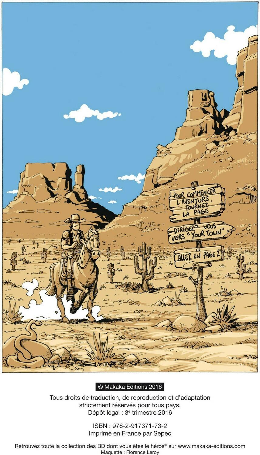 Your Town: Une BD Dont Vous Êtes le Héros Page