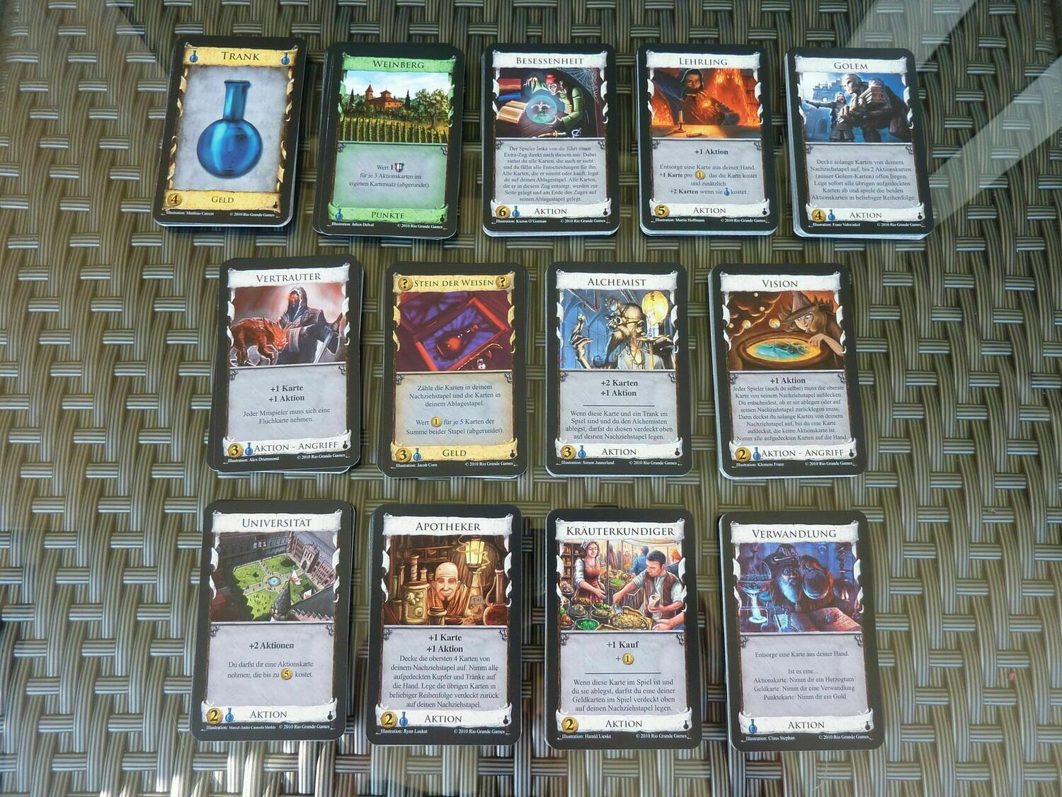 Dominion: Alchemy Cards