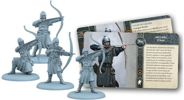 Le Trône de Fer: Le Jeu de Figurines - Archers Stark Eclate