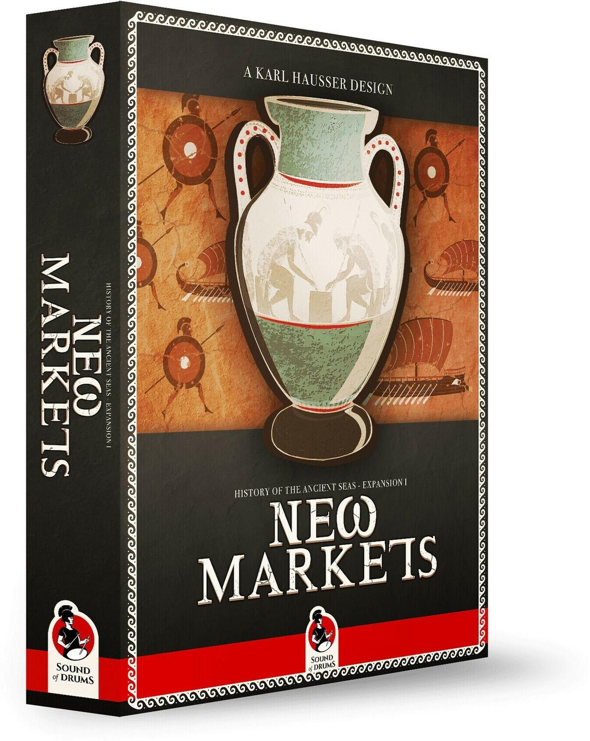 History of The Ancient Seas: Expansion I - New Markets Cover 3d