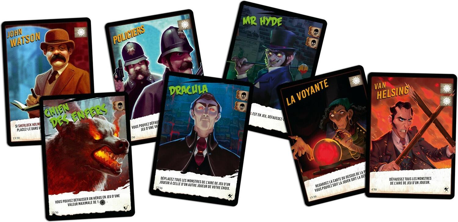 Ze Horror Attack: Le Retour de la Revanche des Héros Londoniens ! Cartes