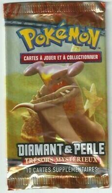 Pokémon: Diamant & Perle - Trésors Mystérieux - Booster Cover