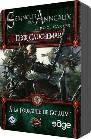 Le Seigneur des Anneaux: Le Jeu de Cartes - Deck Cauchemar - À la Poursuite de Gollum Cover 3d