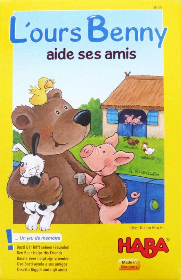 L'Ours Benny Aide ses Amis Cover