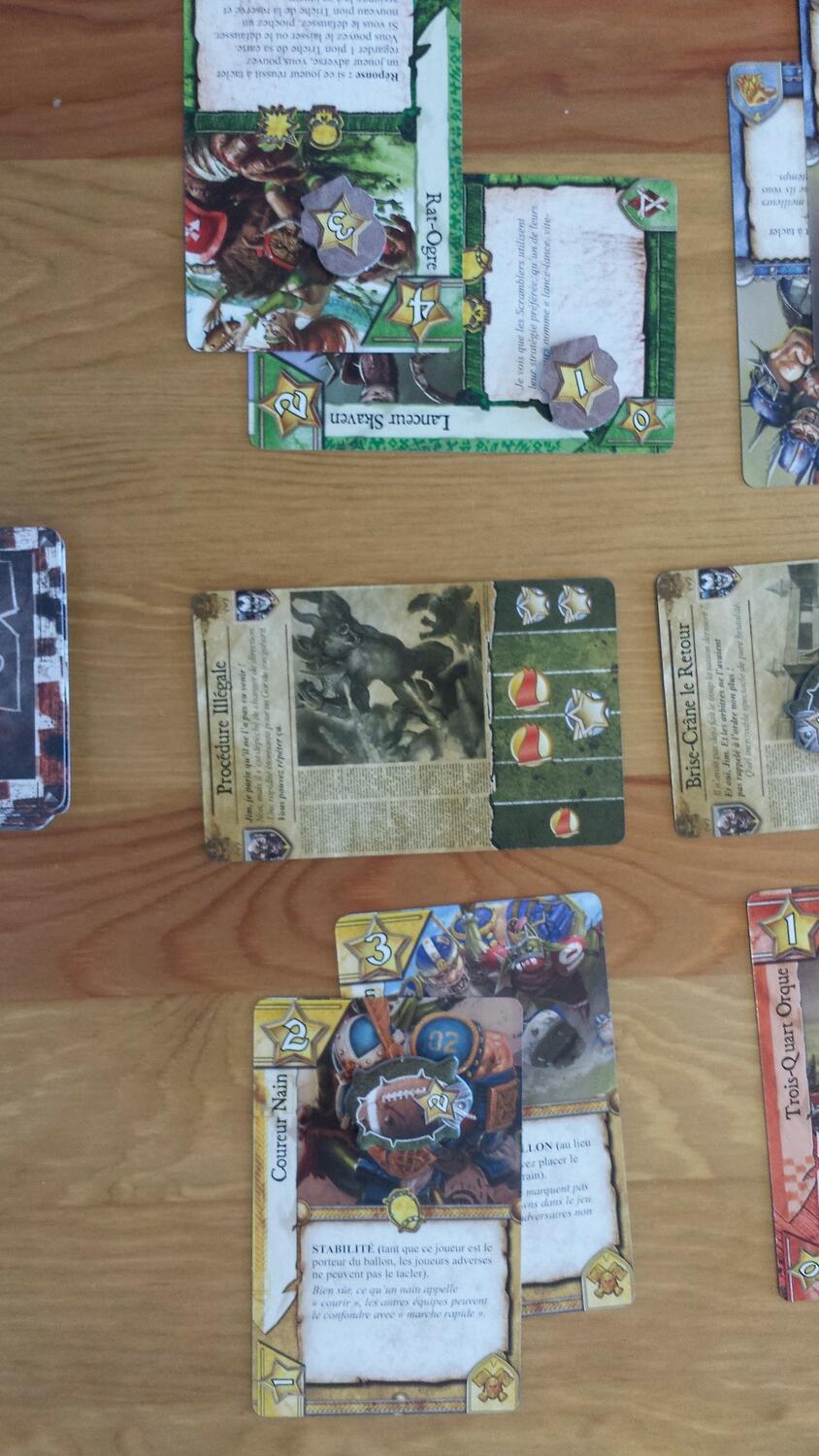 Blood Bowl: Team Manager - Le Jeu de Cartes Cartes