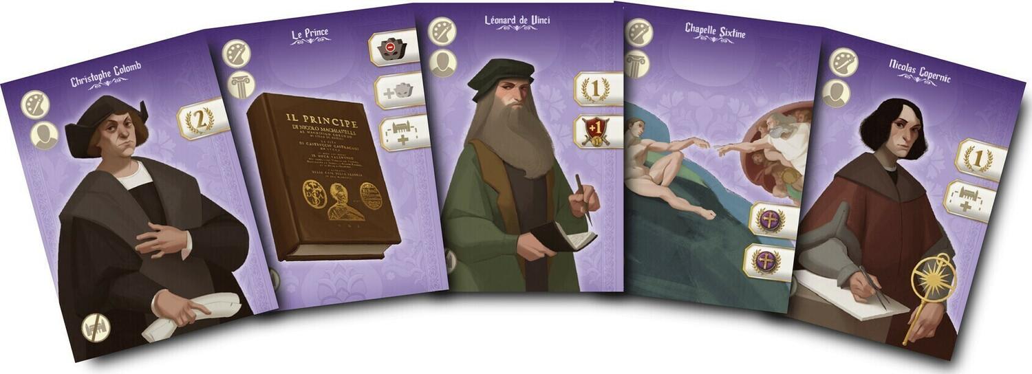 Virtù: L'Art de Gouverner Cartes