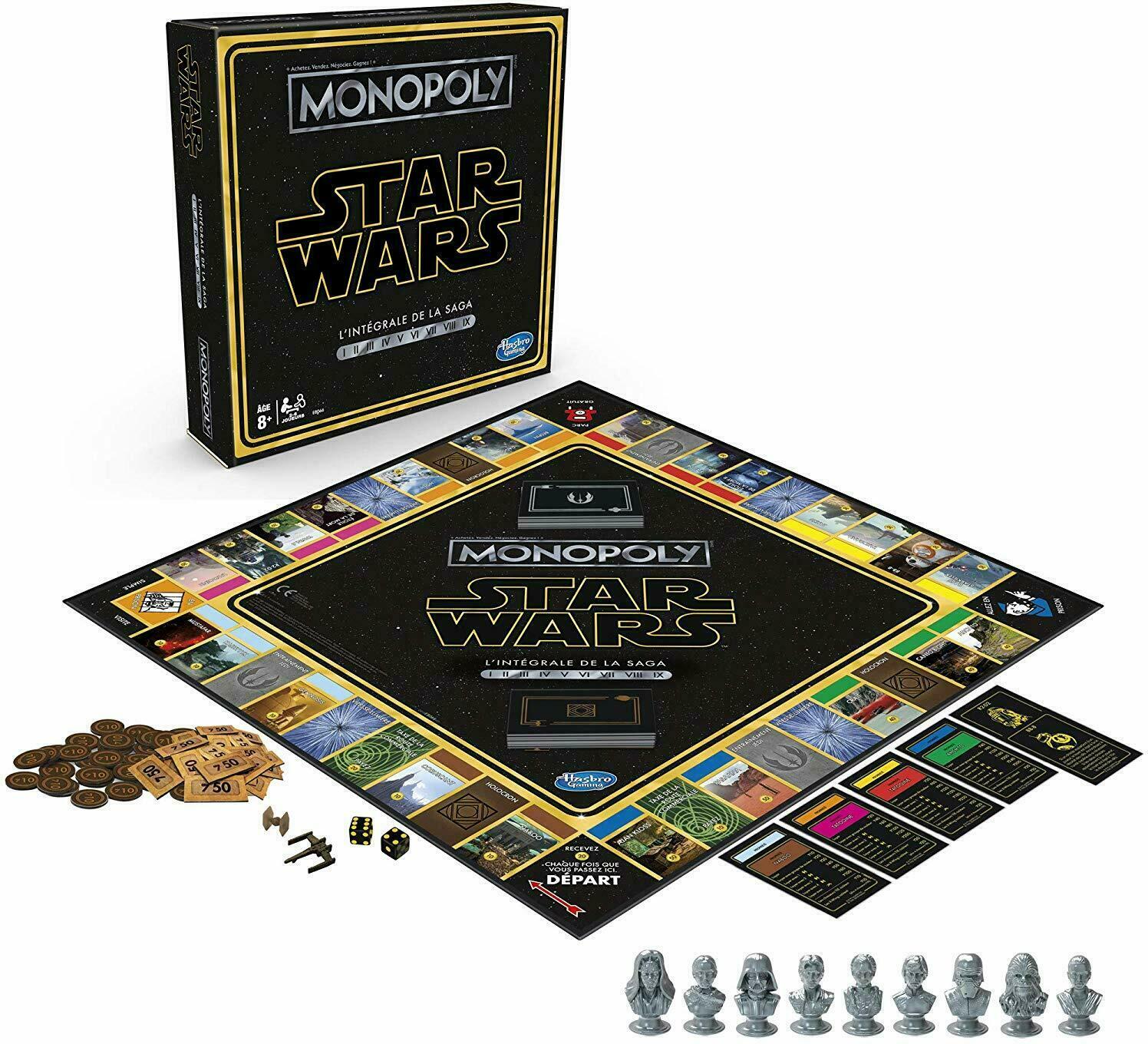 Monopoly: Star Wars - L'Intégrale de la Saga Eclate