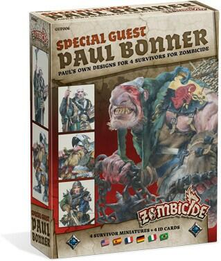 Zombicide: Black Plague - Special Guest - Paul Bonner Cover 3d