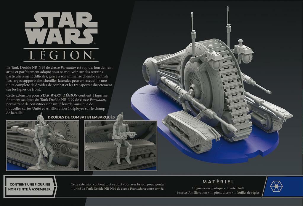 Star Wars: Légion - Tank Droïde NR-N99 de Classe Persuader Back