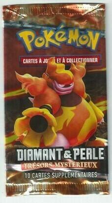 Pokémon: Diamant & Perle - Trésors Mystérieux - Booster Cover