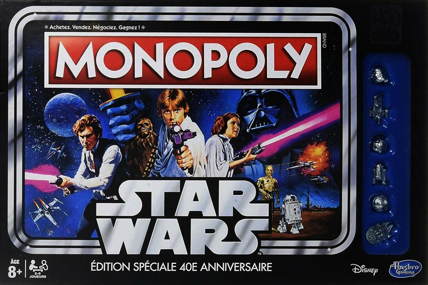Monopoly: Star Wars - Édition Spéciale 40e Anniversaire Cover