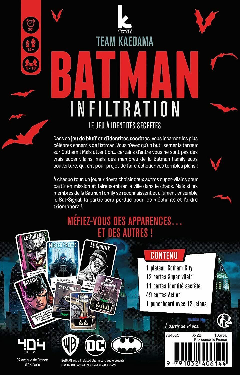 Batman: Infiltration Back