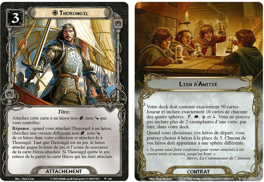 Le Seigneur des Anneaux: Le Jeu de Cartes - La Forteresse de Nurn Cartes