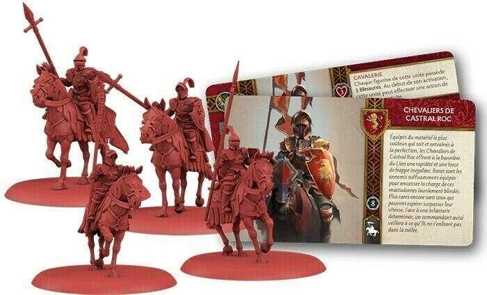 Le Trône de Fer: Le Jeu de Figurines - Chevaliers de Castral Roc Eclate