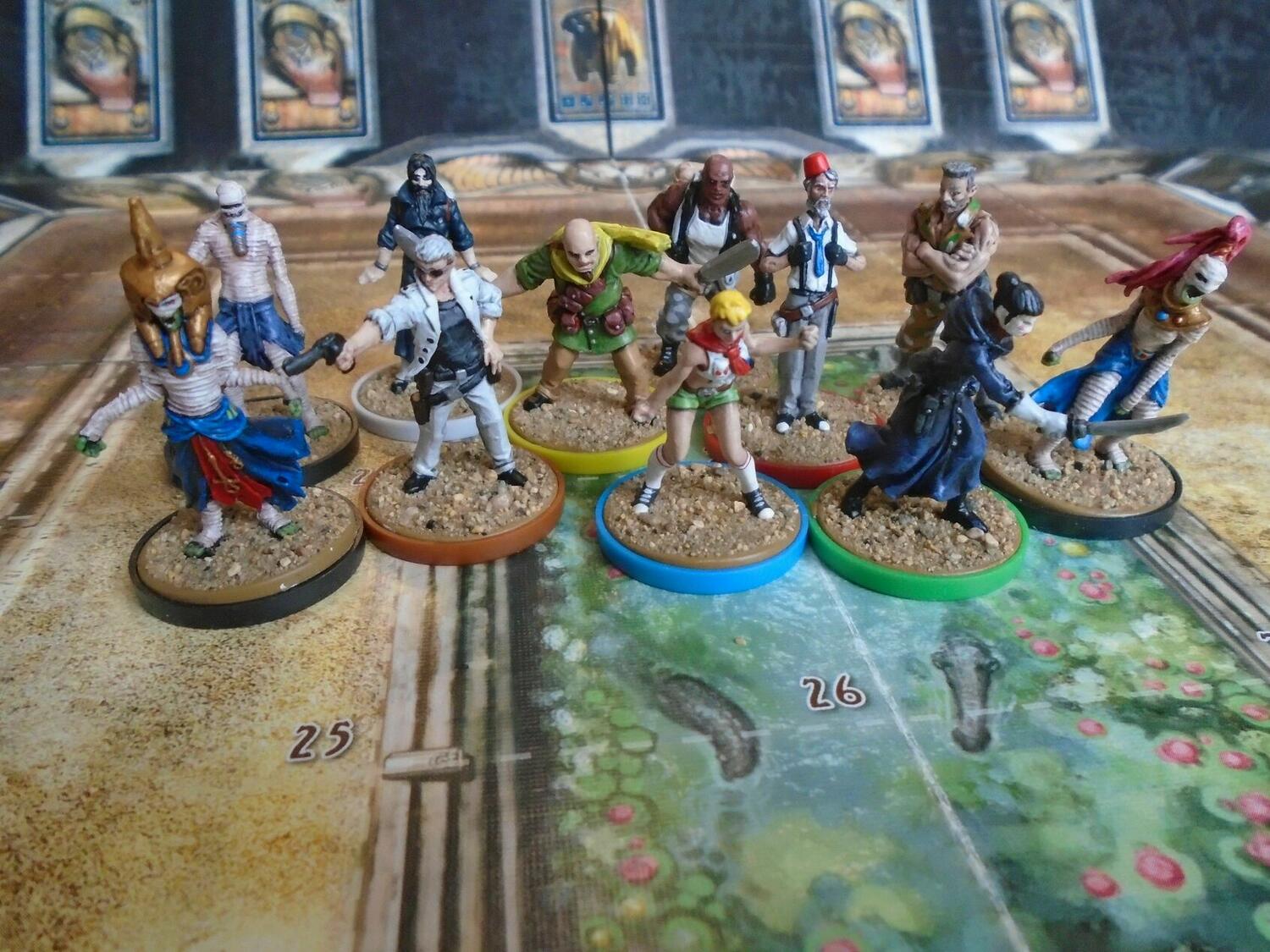 The Adventurers: La Pyramide d'Horus Figurines