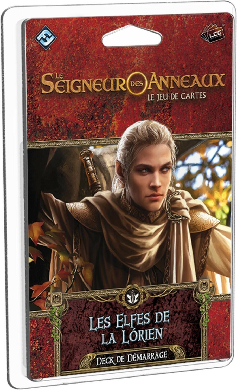 Le Seigneur des Anneaux: Le Jeu de Cartes - Les Elfes de la Lórien Cover 3d
