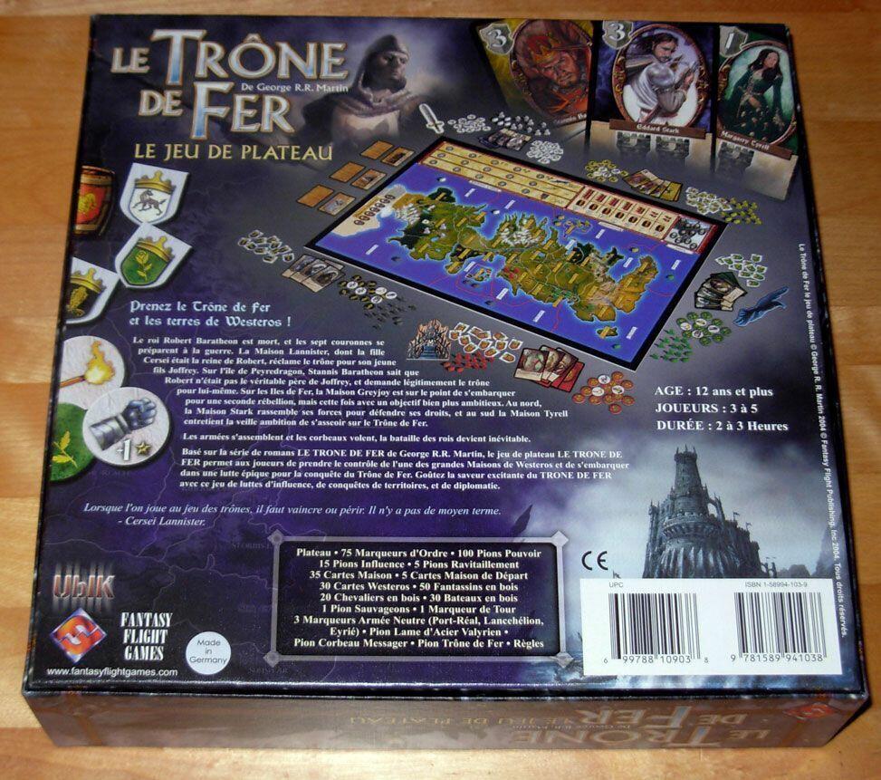 Le Trône de Fer Back 3d