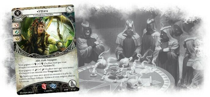 Horreur à Arkham: Le Jeu de Cartes - Les Fils du Destin Carte