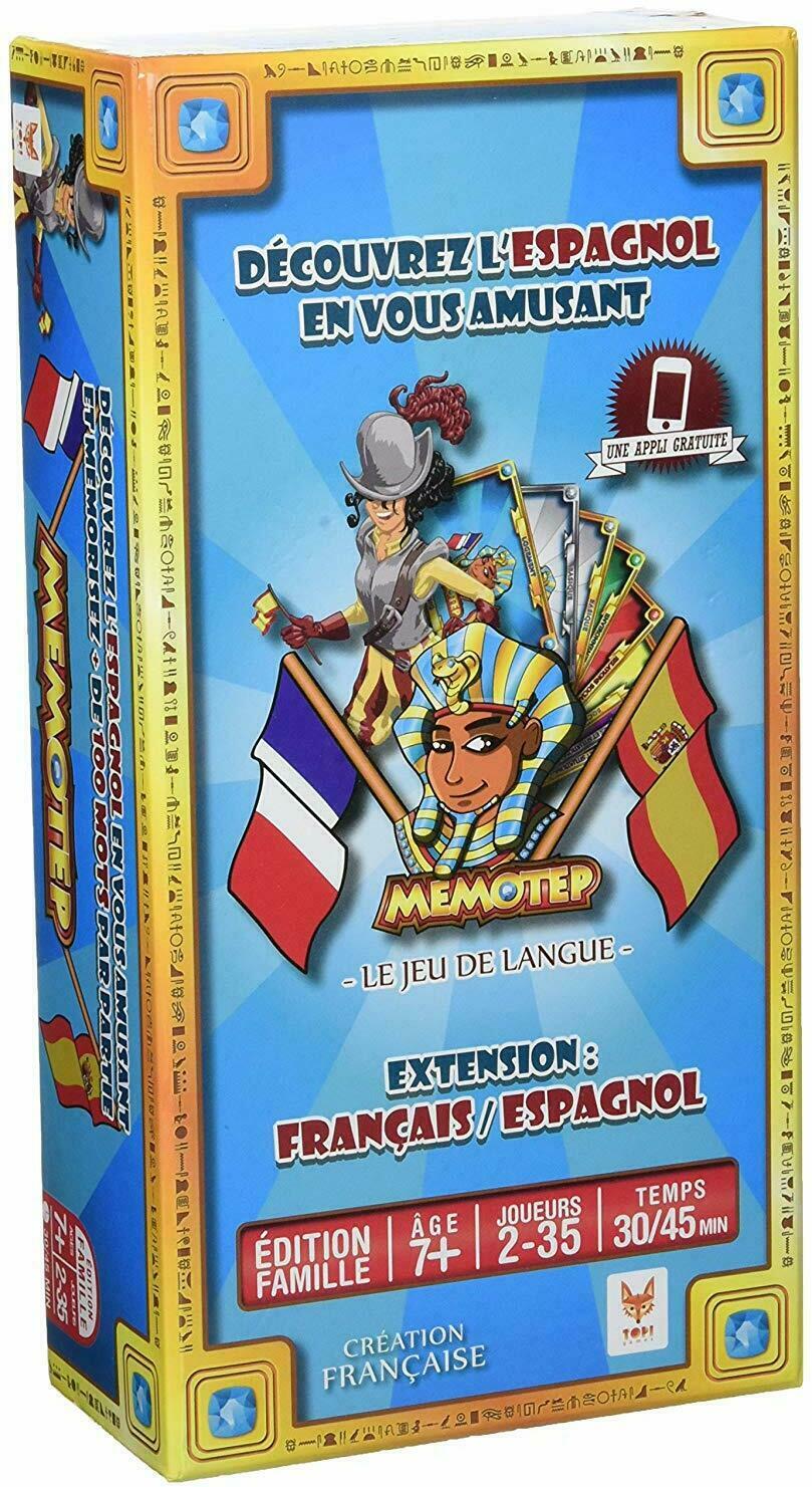 Memotep: Extension Français/Espagnol Cover 3d