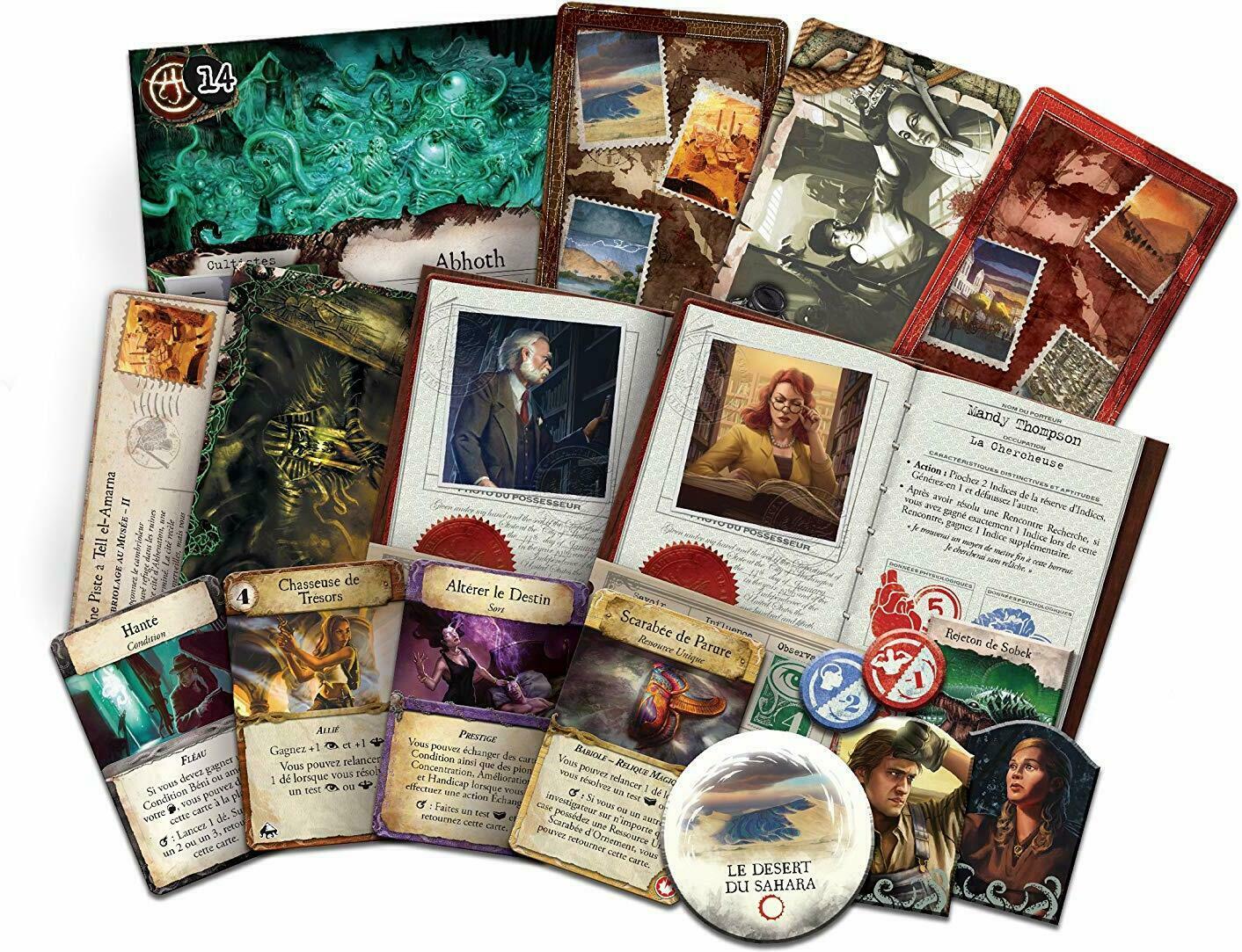 Les Contrées de l'Horreur: Les Secrets des Pyramides Eclate