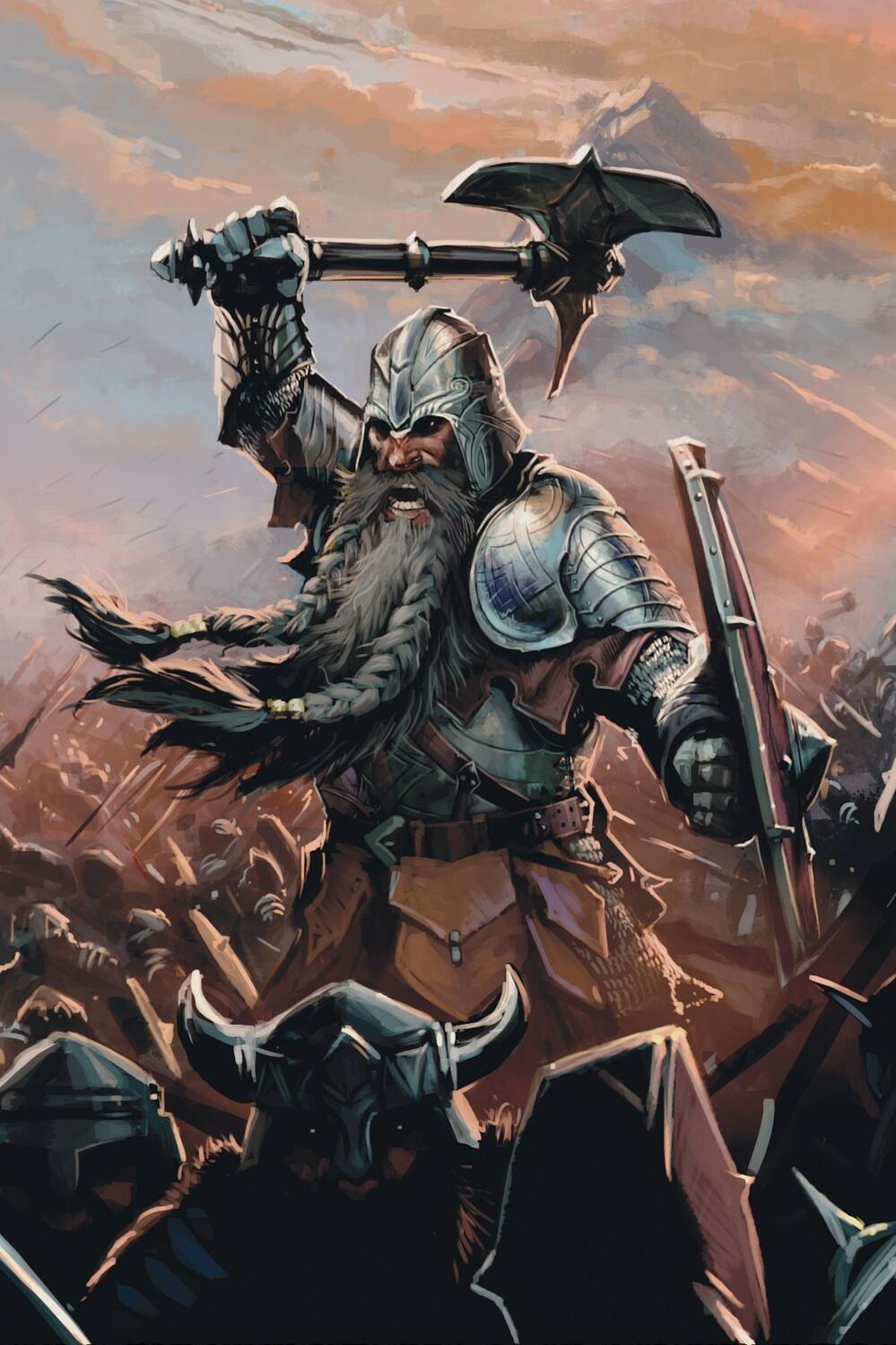 La Bataille des Cinq Armées Artwork