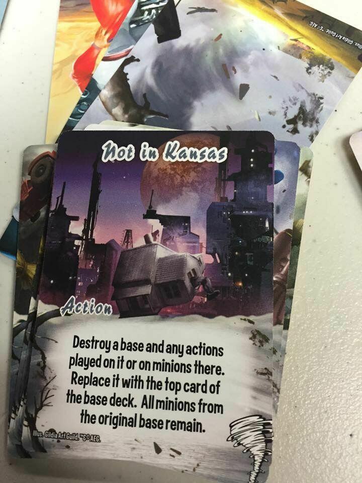 Smash Up: Vous l'Aurez Voulu ! Cartes