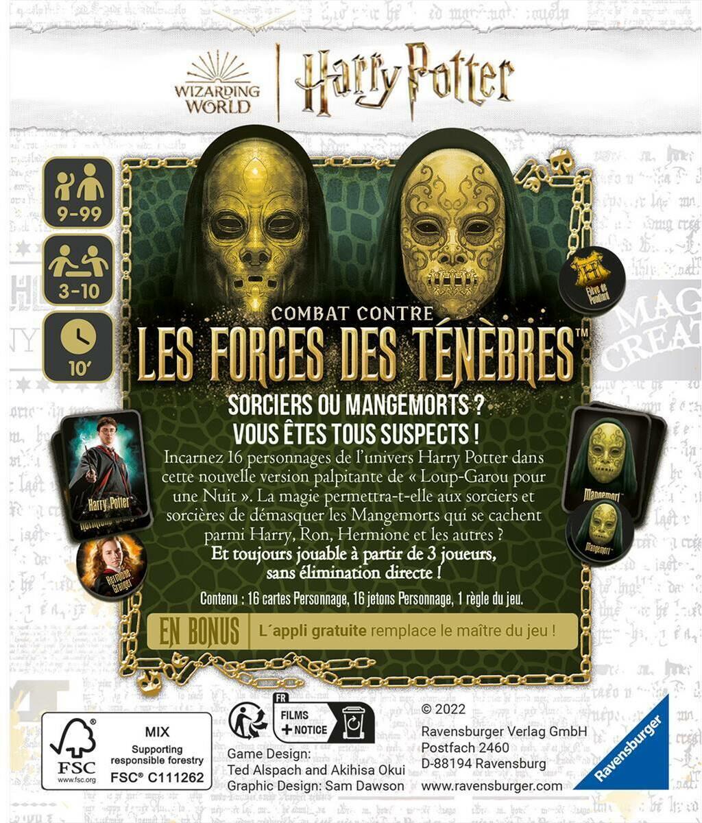 Harry Potter: Combat contre les Forces des Ténèbres Back