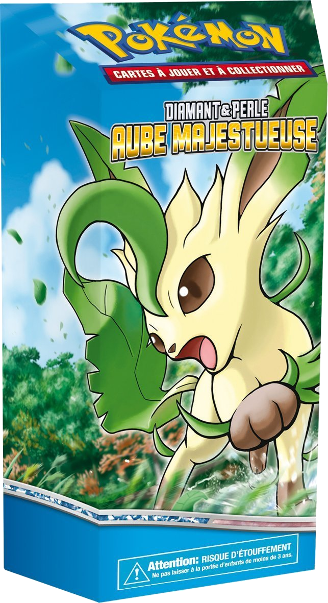 Pokémon: Diamant & Perle - Aube Majestueuse - Force de la Forêt Cover Transparent