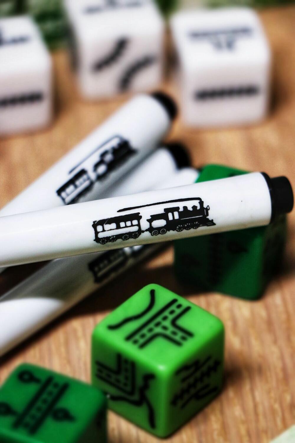 Railroad Ink: Challenge - Vert Luxuriant Zoom