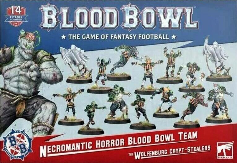 Blood Bowl: Le Jeu de Football Fantastique - Necromantic Horror Blood Bowl Team Cover