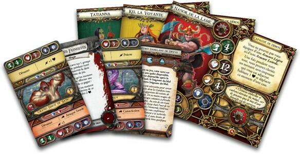 Descent: Voyages Dans les Ténèbres (Seconde Édition) - Les Gardiens du Secret Cartes