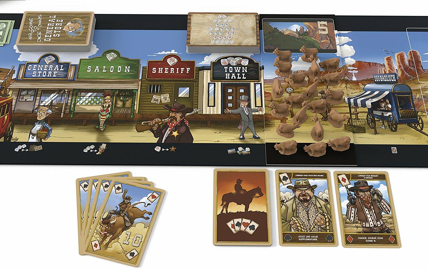 Dice Town: Cowboys Tuiles