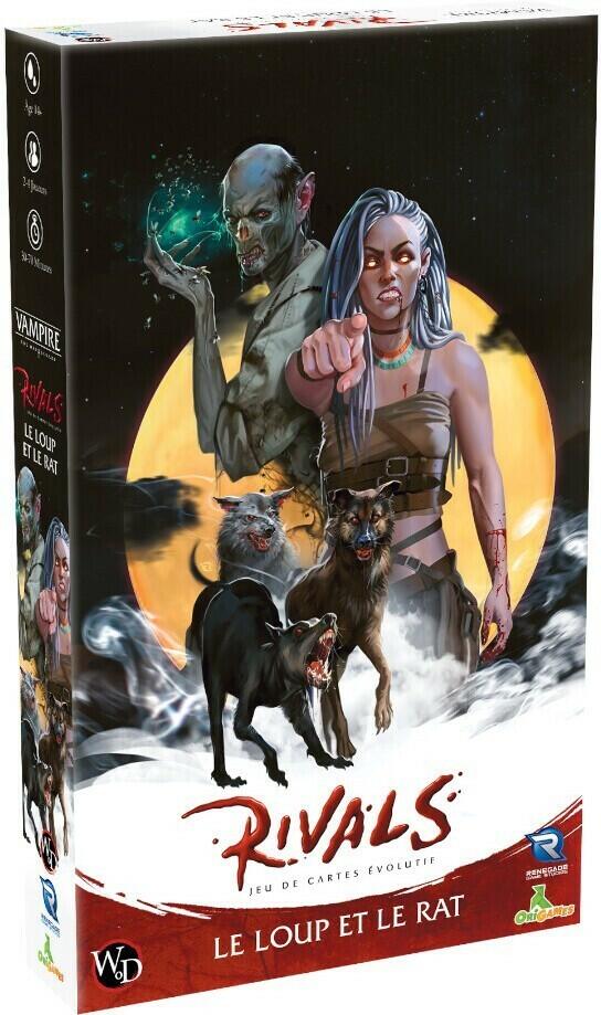 Vampire: The Masquerade - Rivals - Le Loup et le Rat Cover 3d